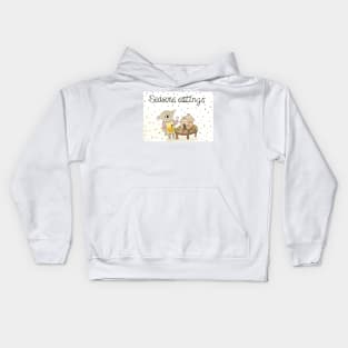 seasons eatings koala Kids Hoodie